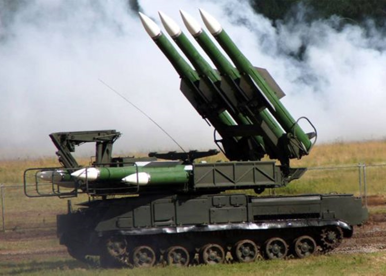 Нацгвардійці спалили російський ЗРК