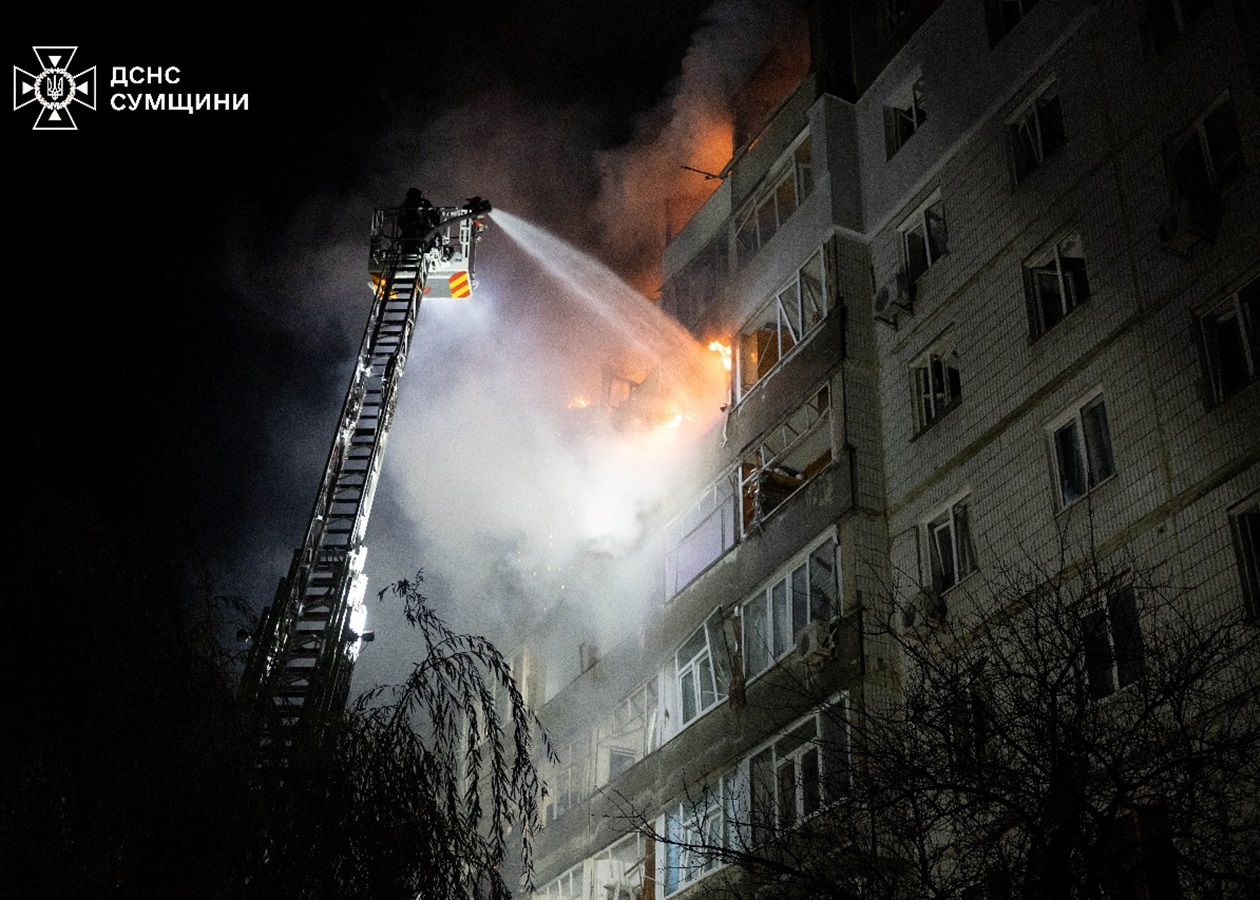 Удар по Сумах: 11 постраждалих, серед них 4 дітей