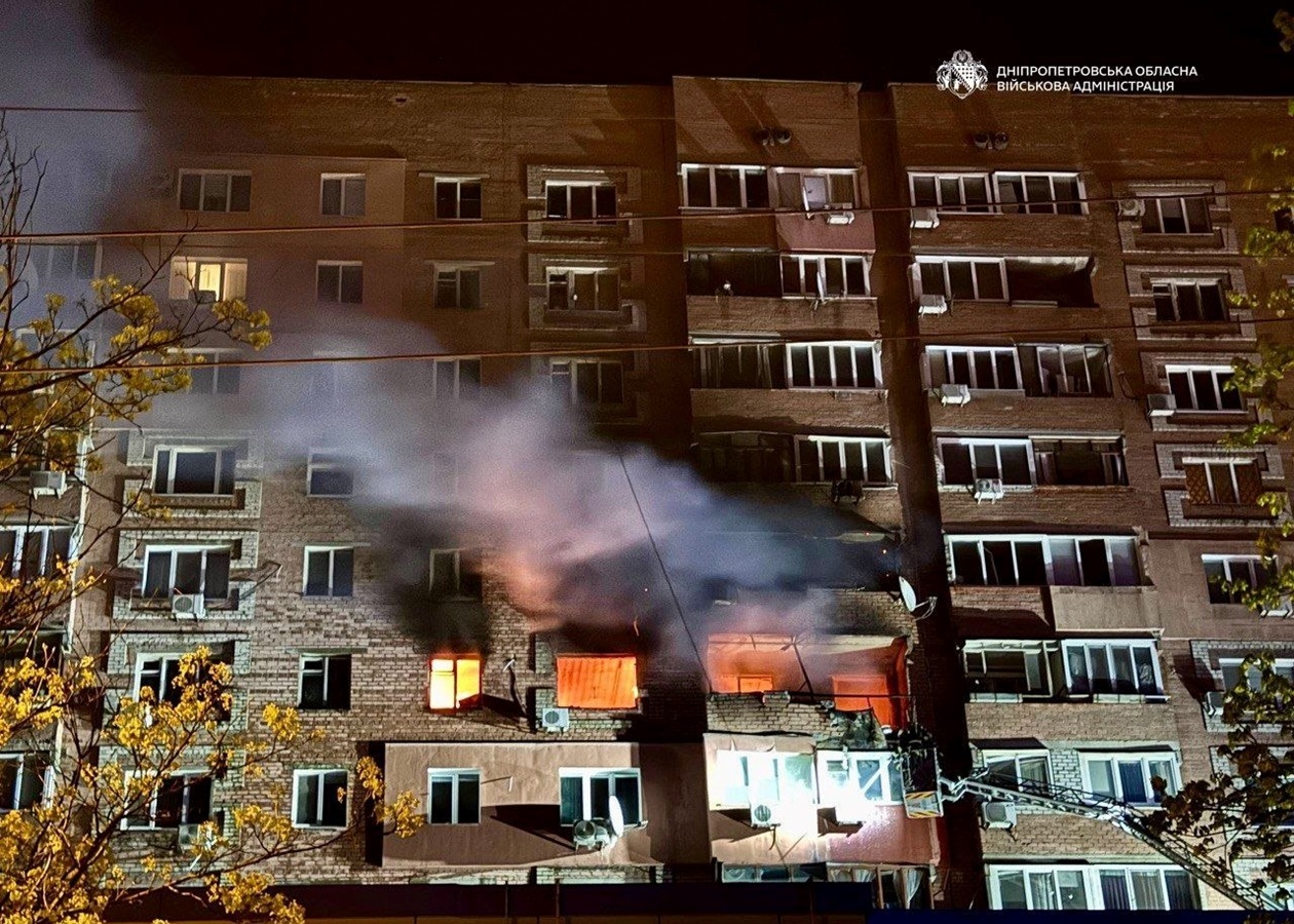 У Дніпрі БПЛА атакували багатоповерхівку